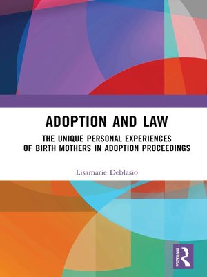 cover image of Adoption and Law